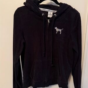 Victoria’s Secret Terry PINK sequin hoodie